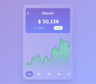 canlı veriler sunan Parlak Fondova kripto alım satım platformunun genel görünümü
